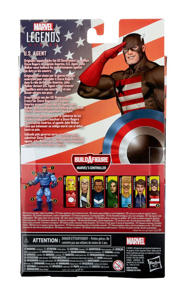 Marvel Legends Action Figure - Classic Comics U.S. Agent (Controller Build - A - Figure Component)