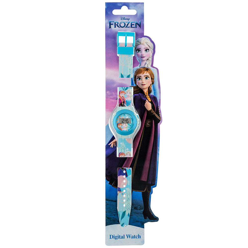 Frozen-themed Digital Watch for Kids with Vibrant Silicone Strap