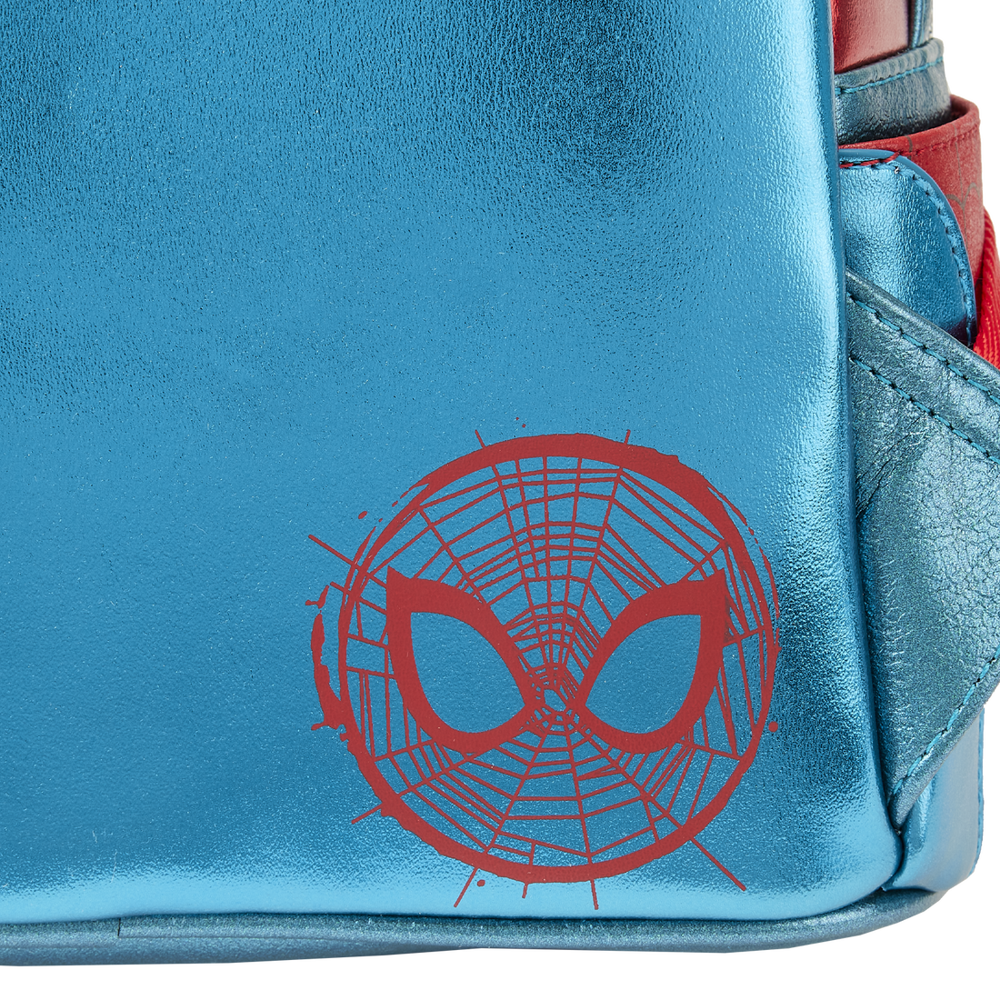 Loungefly Marvel Shining Spider - Man Cosplay Adjustable Mini Backpack