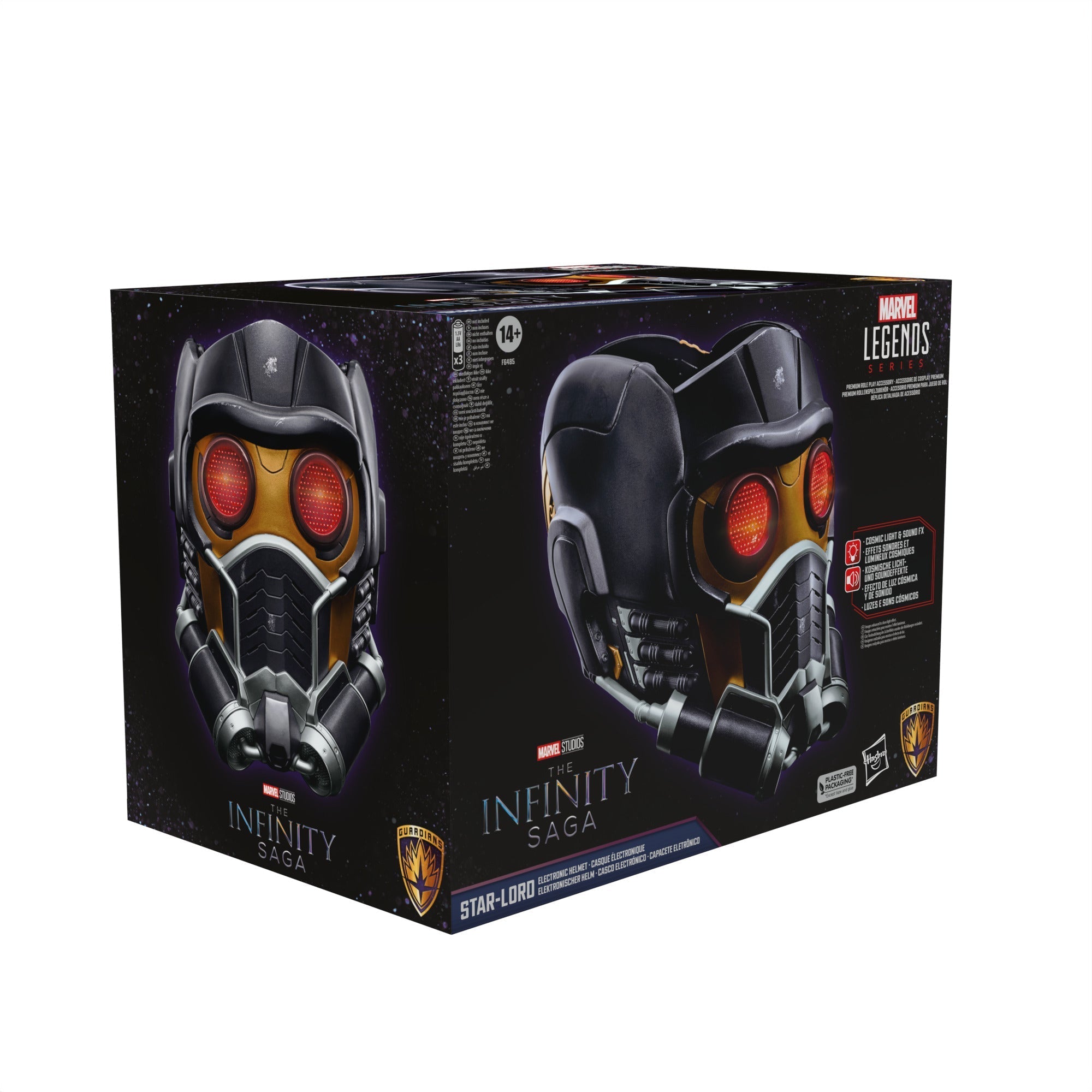 Marvel Legends Collectible Series Guardians of the Galaxy Star - Lord Electronic Role - Playing Helmet for Fans