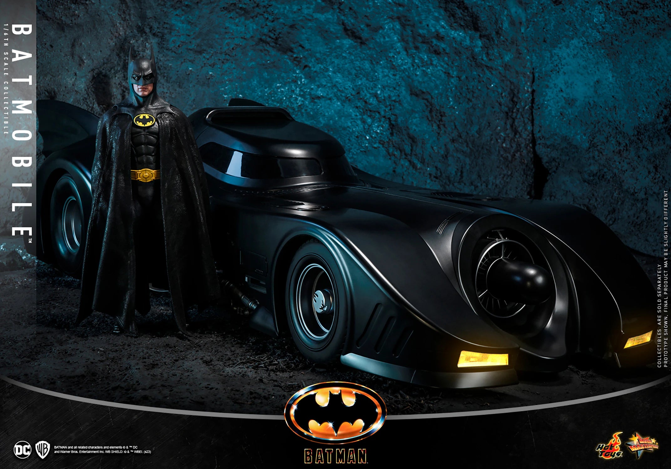 Hot Toys 1/6th Scale Collectible DC 1989 Batman Movie-inspired Batmobile Vehicle