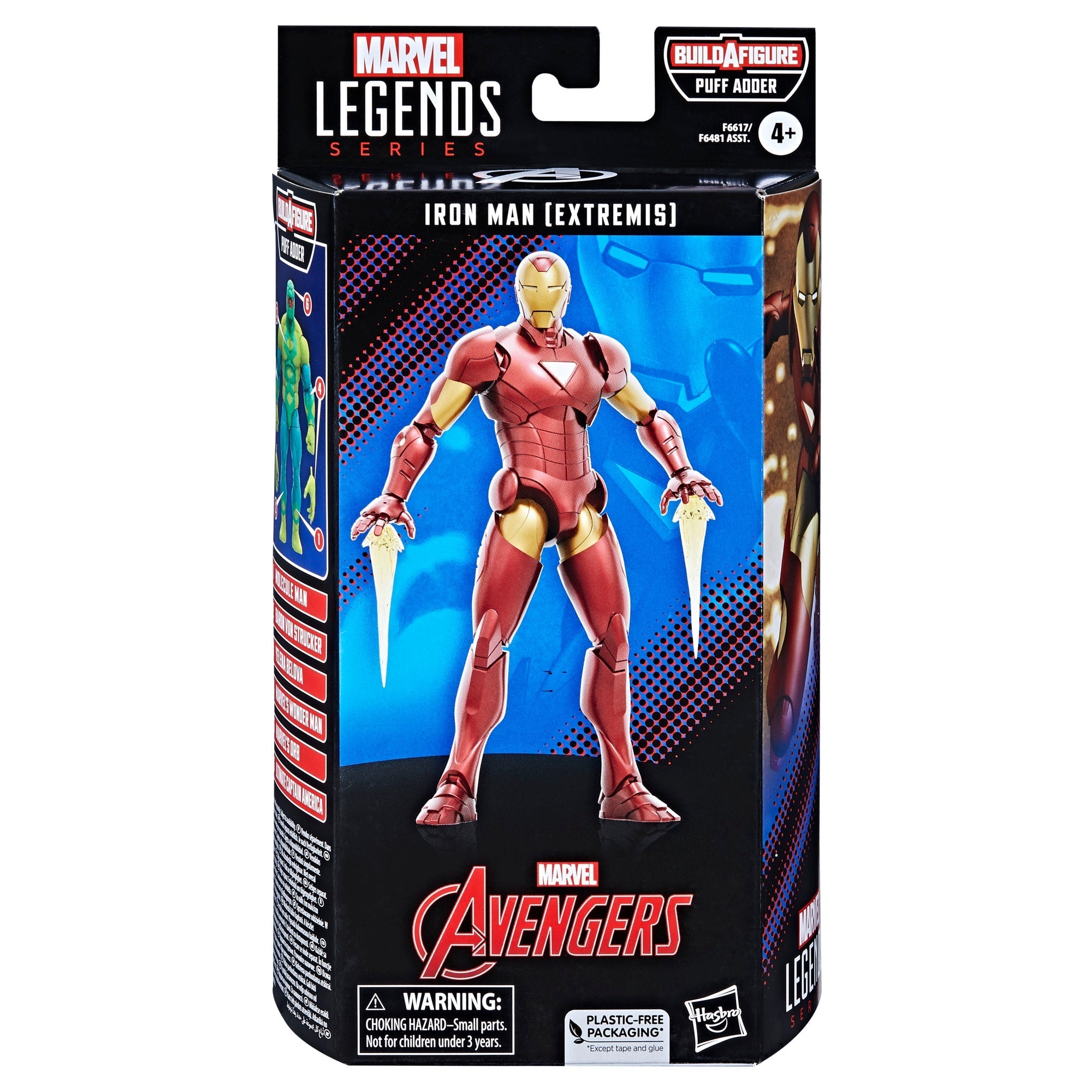 Marvel Legends Series 6-Inch Scale Collectible Iron Man (Extremis) Action Figure for Fans and Collectors