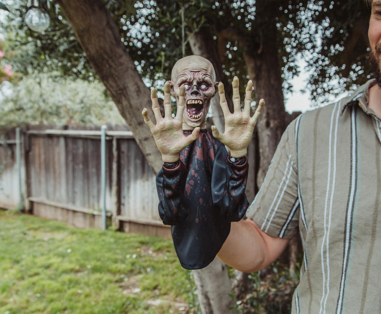Exclusive Horror Reachers Series Zombie 13 Boxing Hand Puppet for Horror Enthusiasts