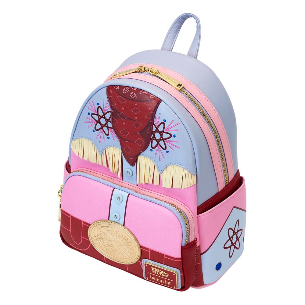 Loungefly 40th Anniversary Retro - style Mini Backpack Inspired by Back To The Future