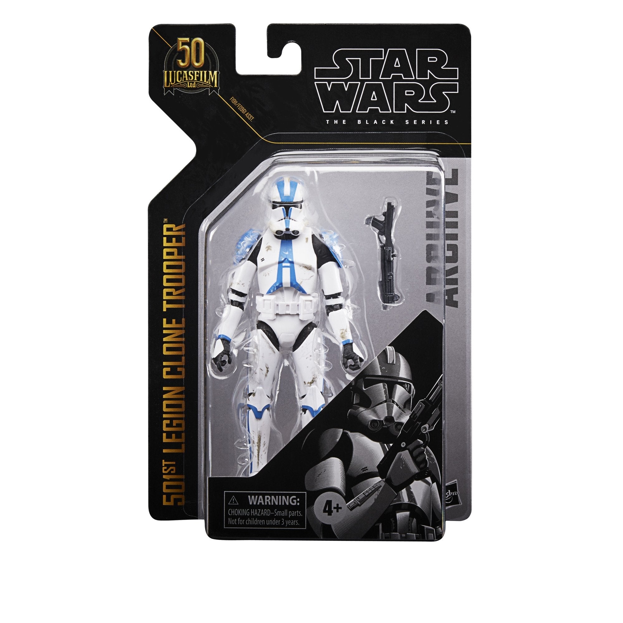 Hasbro Star Wars Black Series Archive 501st Legion Clone Trooper - 50th Anniversary Figure