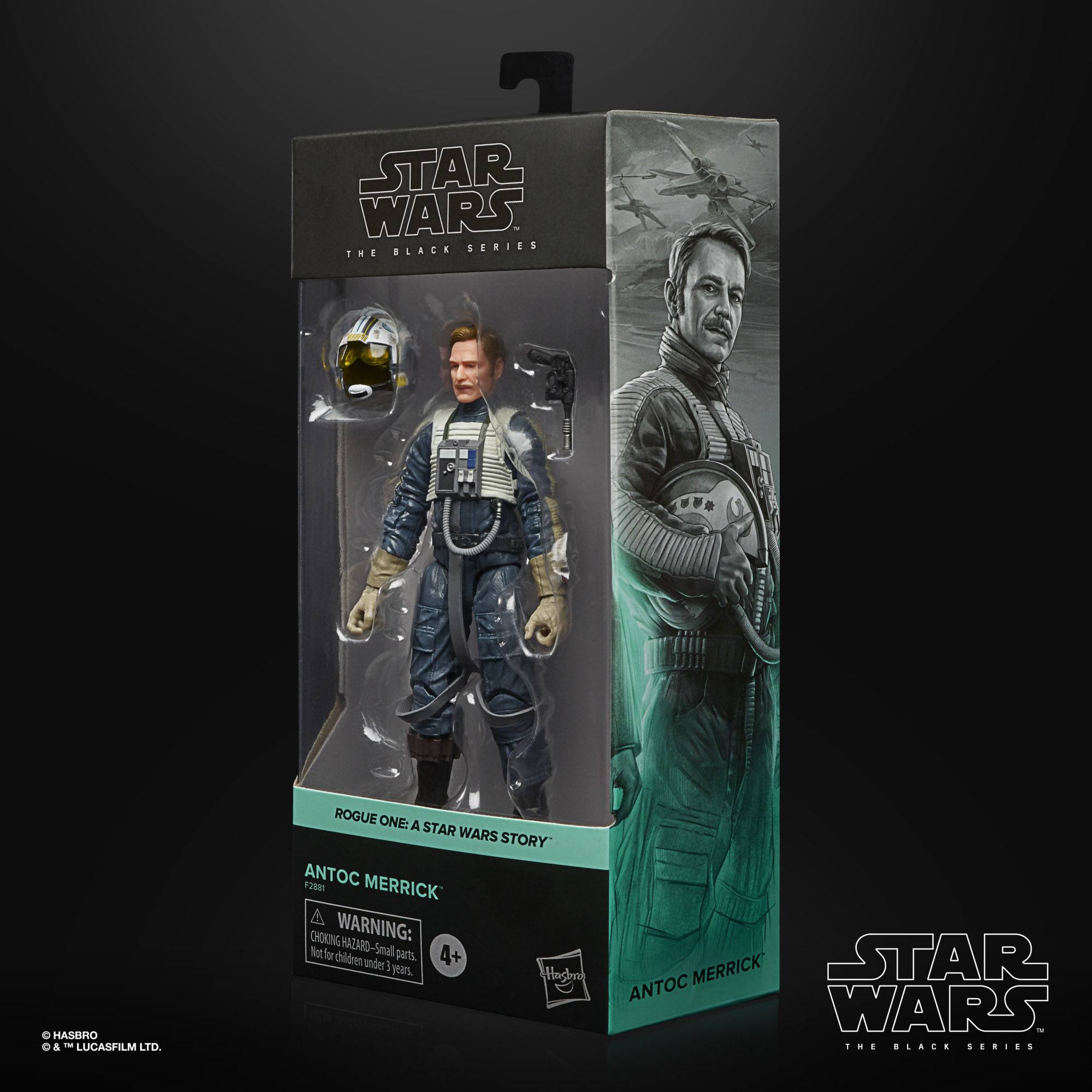 Hasbro Star Wars The Black Series 6-Inch-Scale Action Figure of Antoc Merrick, the Blue Leader