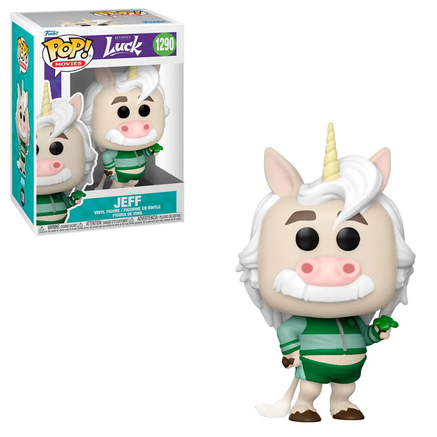 Lucky Unicorn Jeff Funko Pop! Vinyl Collectible