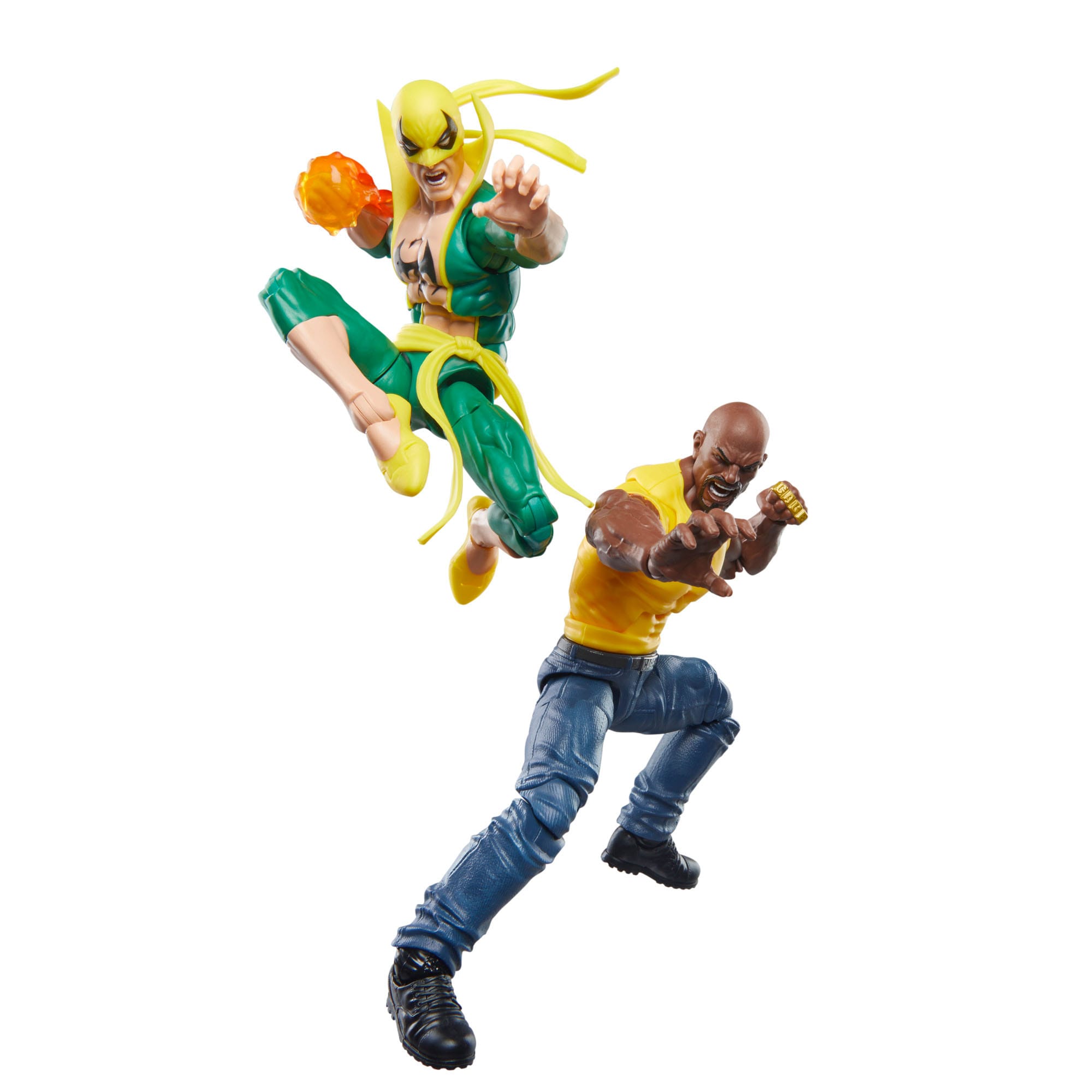 Hasbro Marvel Legends 6-Inch Iron Fist and Luke Cage 2-Pack Action Figures