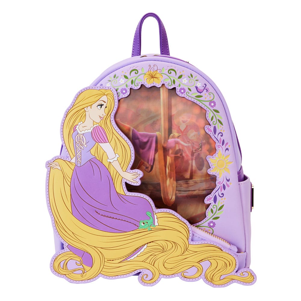 Loungefly Disney Rapunzel Lenticular Fashionable Mini Backpack