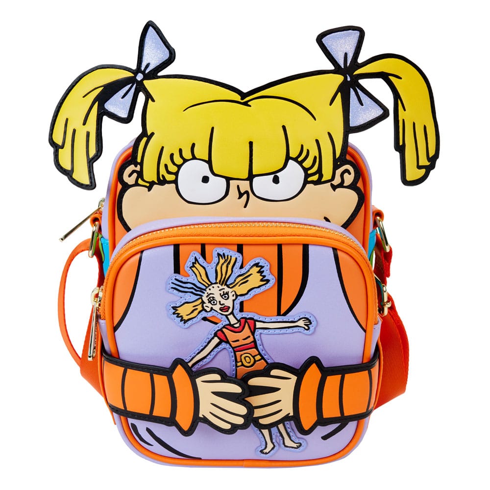 Loungefly Nickelodeon Angelica Themed Crossbody Crossbuddies Cosplay Bag for Fashion Lovers