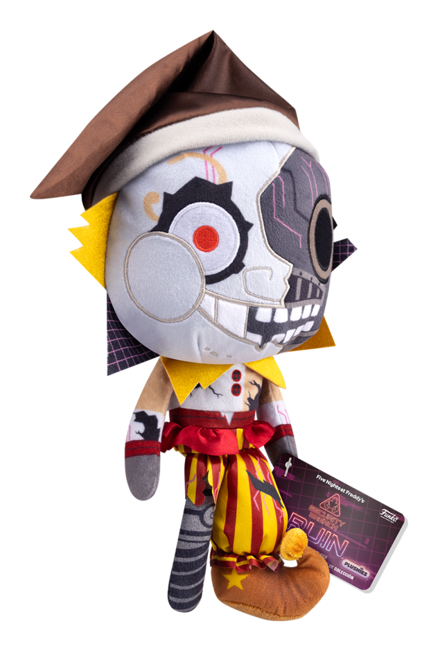 7 - Inch Funko Plush of Ruined Sun from Five Nights At Freddy's