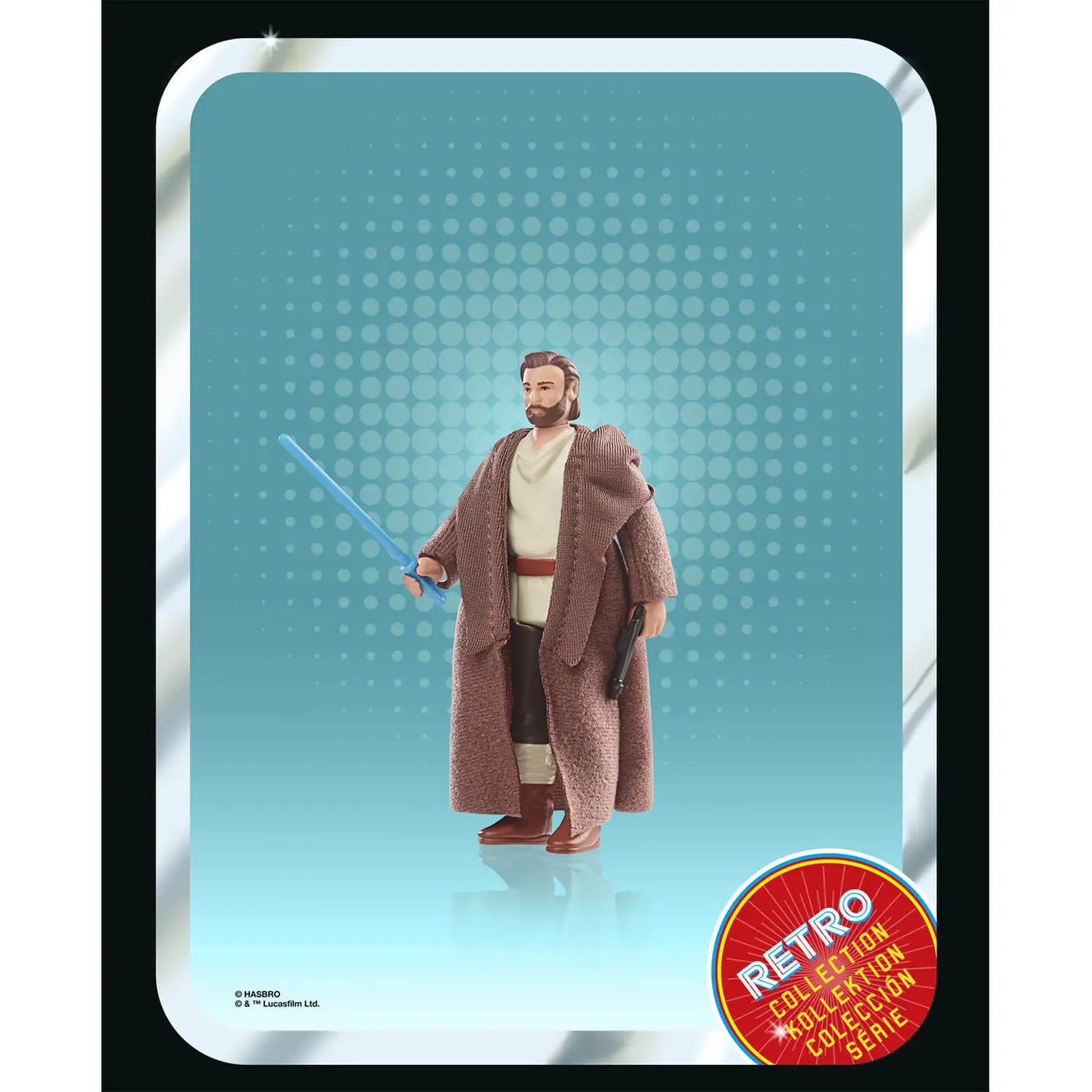 Hasbro's Retro Star Wars Obi - Wan Kenobi (Wandering Jedi) Action Figure