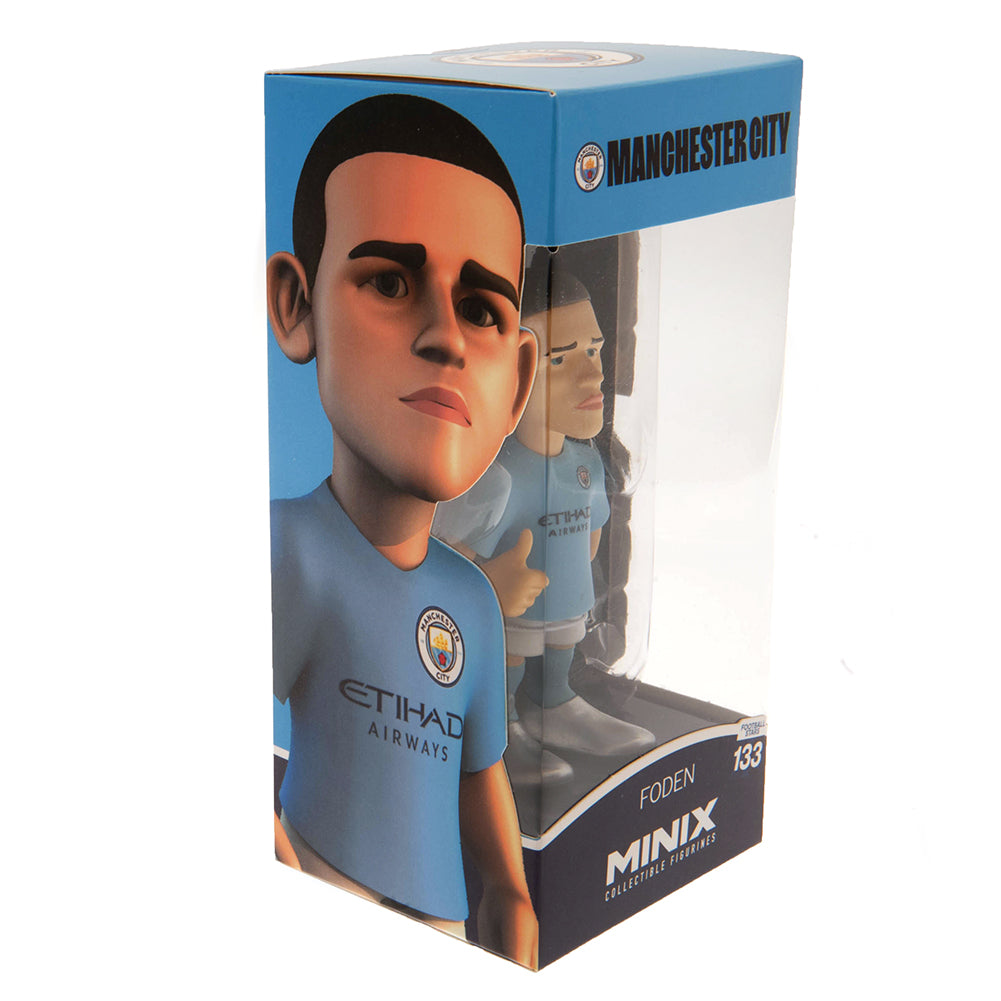 Collectible Manchester City FC MINIX Figure of Phil Foden