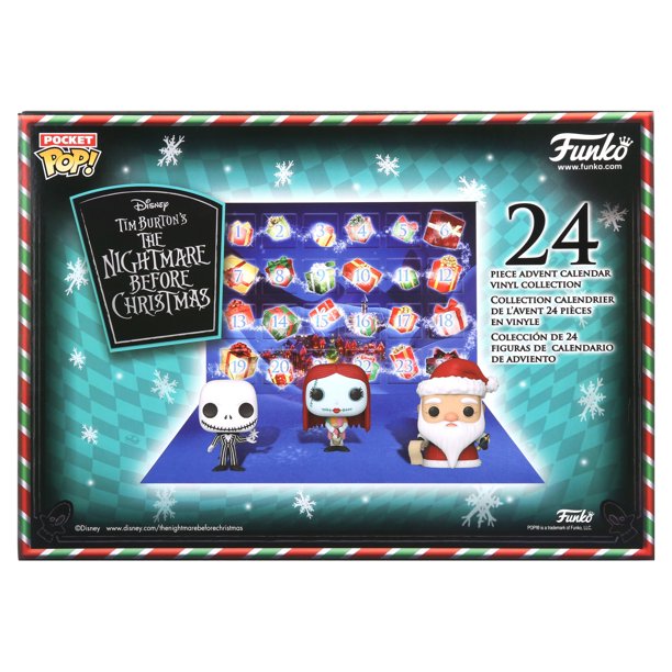 Funko Collectible The Nightmare Before Christmas Themed Advent Calendar for Holiday Season