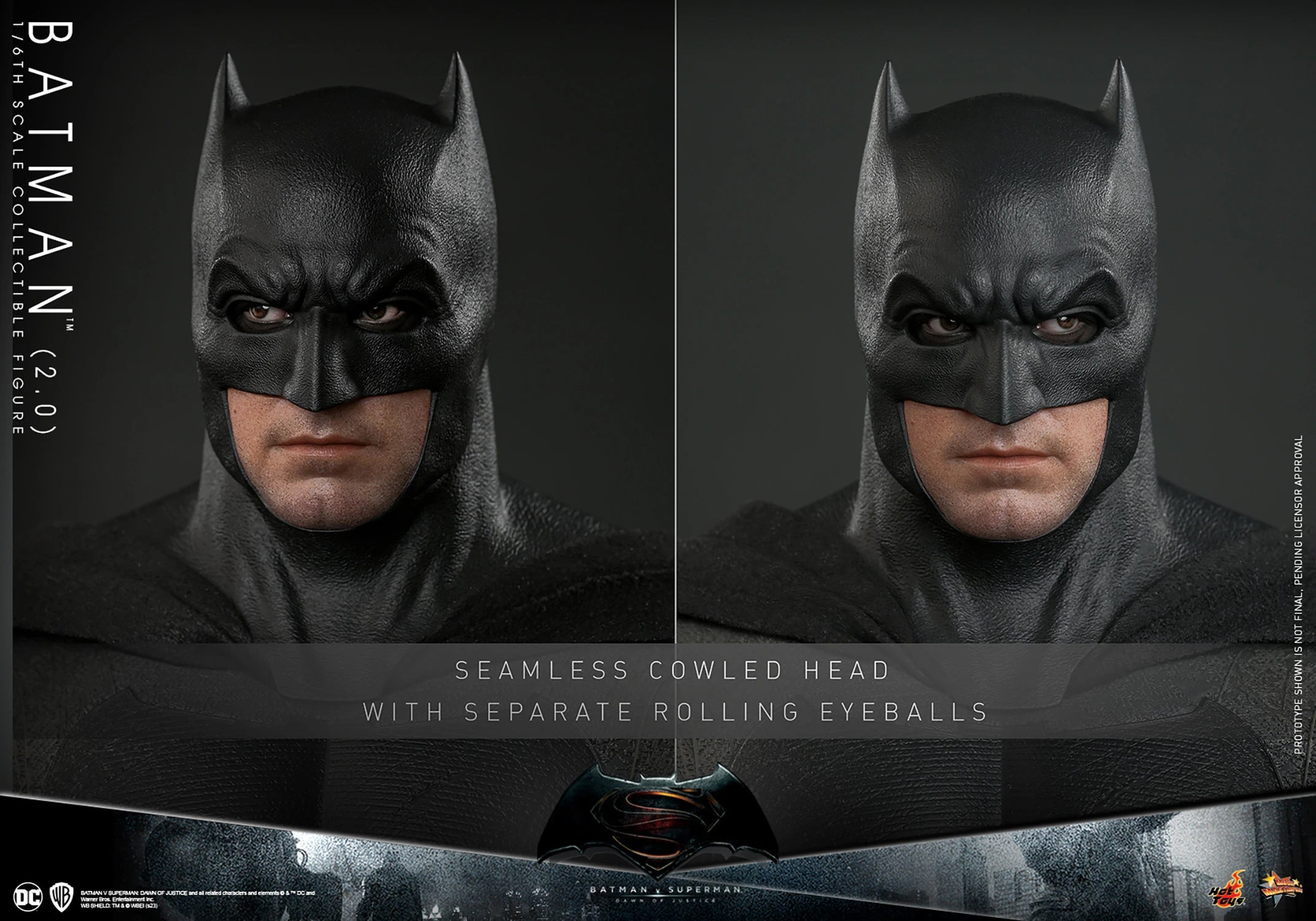 Hot Toys 1/6th Scale Batman Figure from Batman v Superman Dawn of Justice
