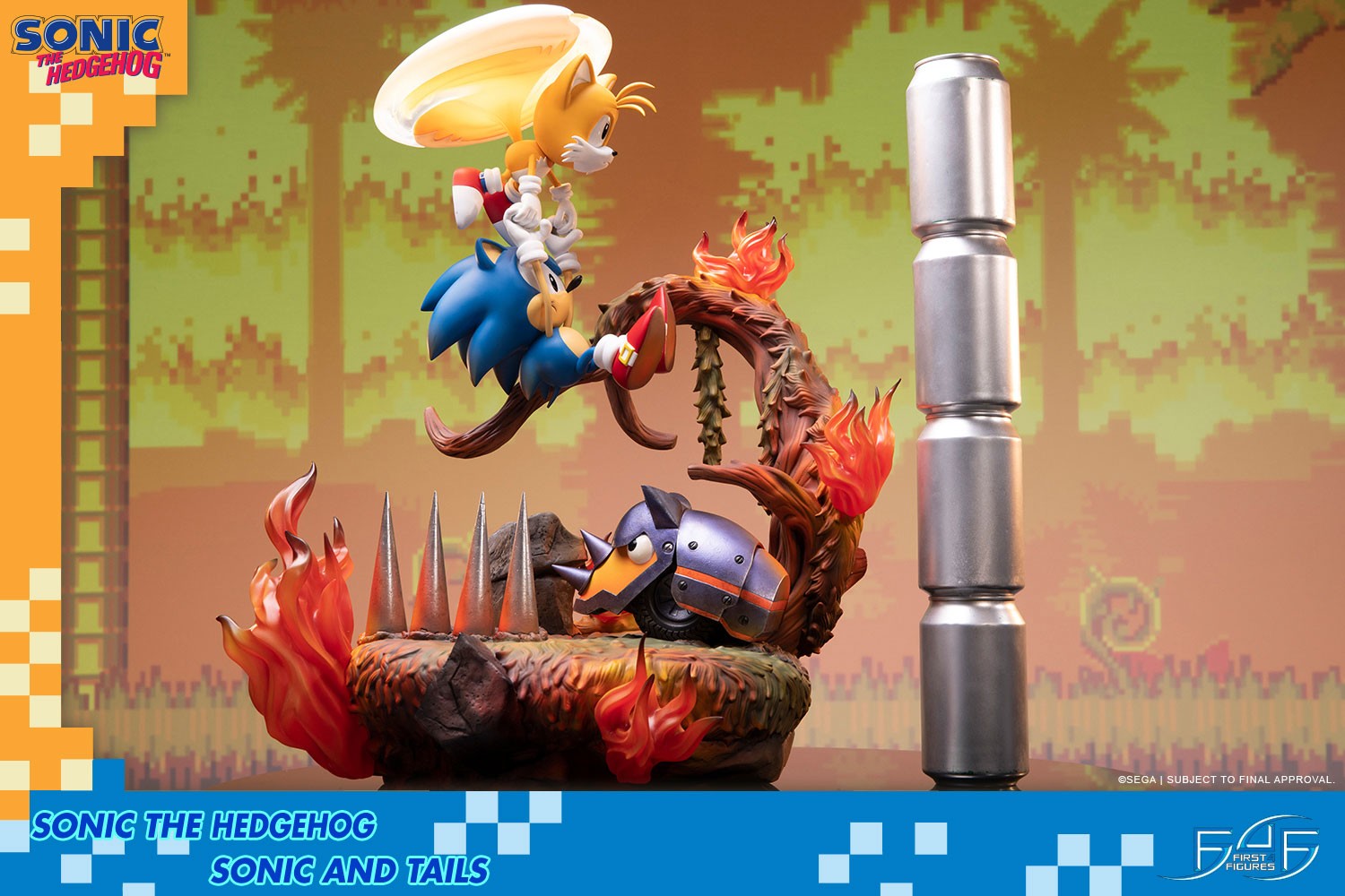 First4Figures Sonic & Tails Statue - Highly Detailed Collectible