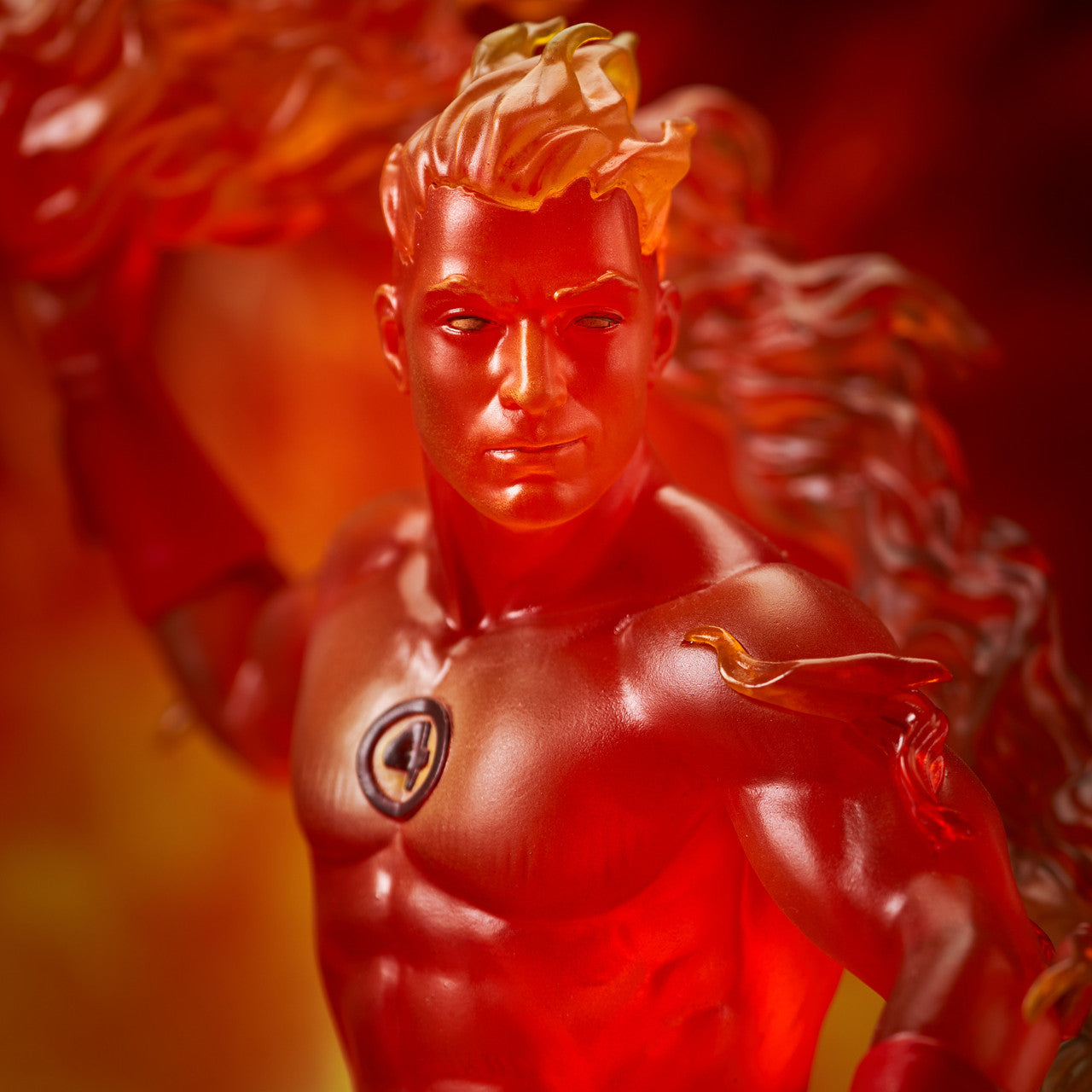 Marvel's Human Torch 1/6 Scale Translucent Resin Limited Edition Bust
