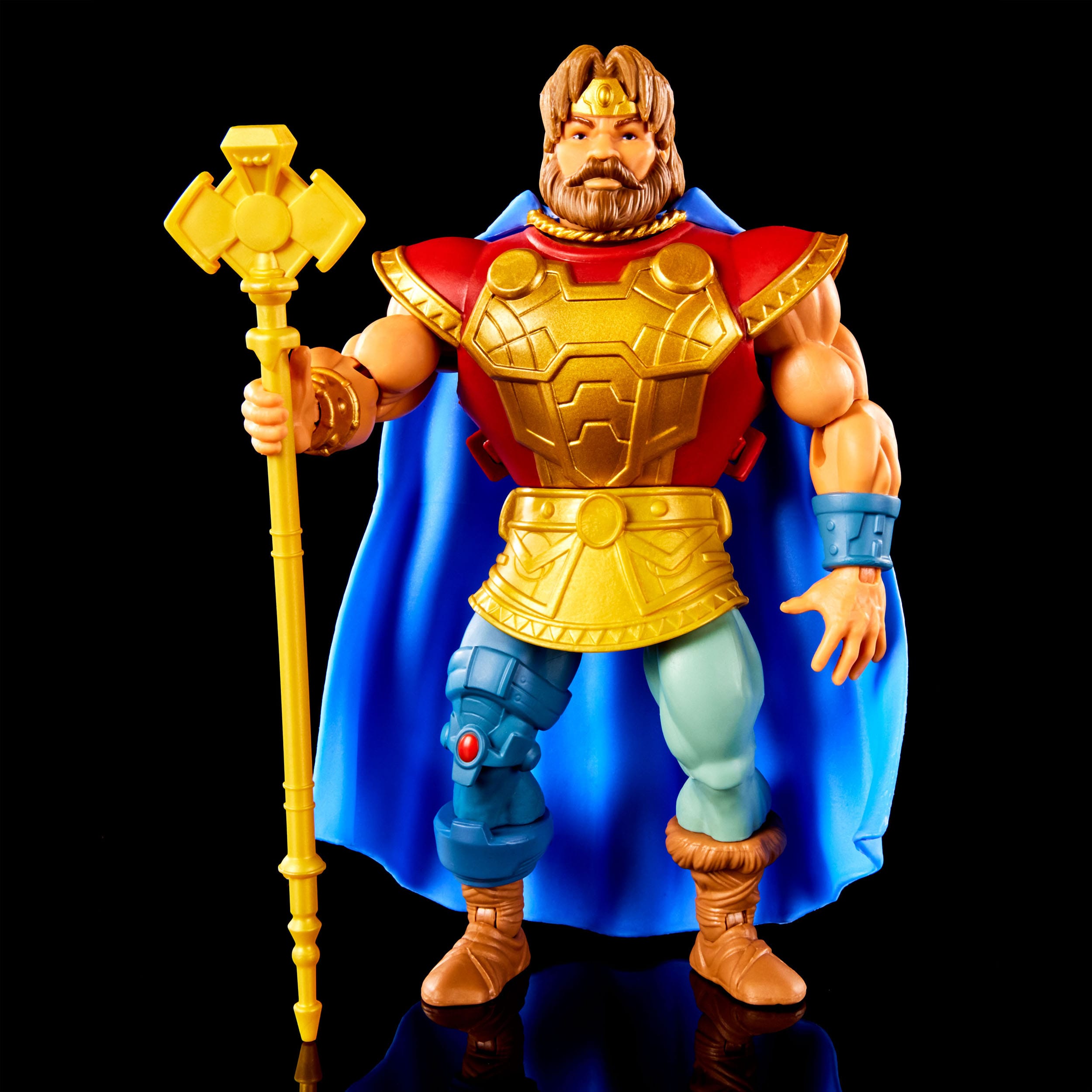 Masters of the Universe Origins Vintage-Style Young Randor Collectible Action Figure