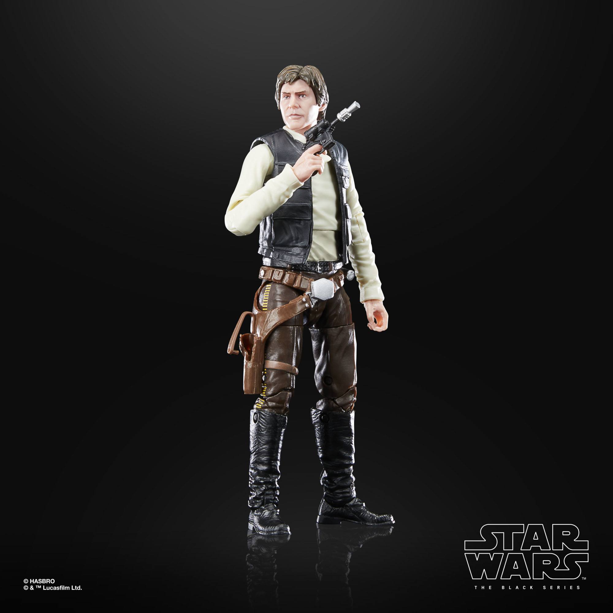 Hasbro 40th Anniversary Star Wars The Black Series Endor Han Solo 6-Inch Action Figure
