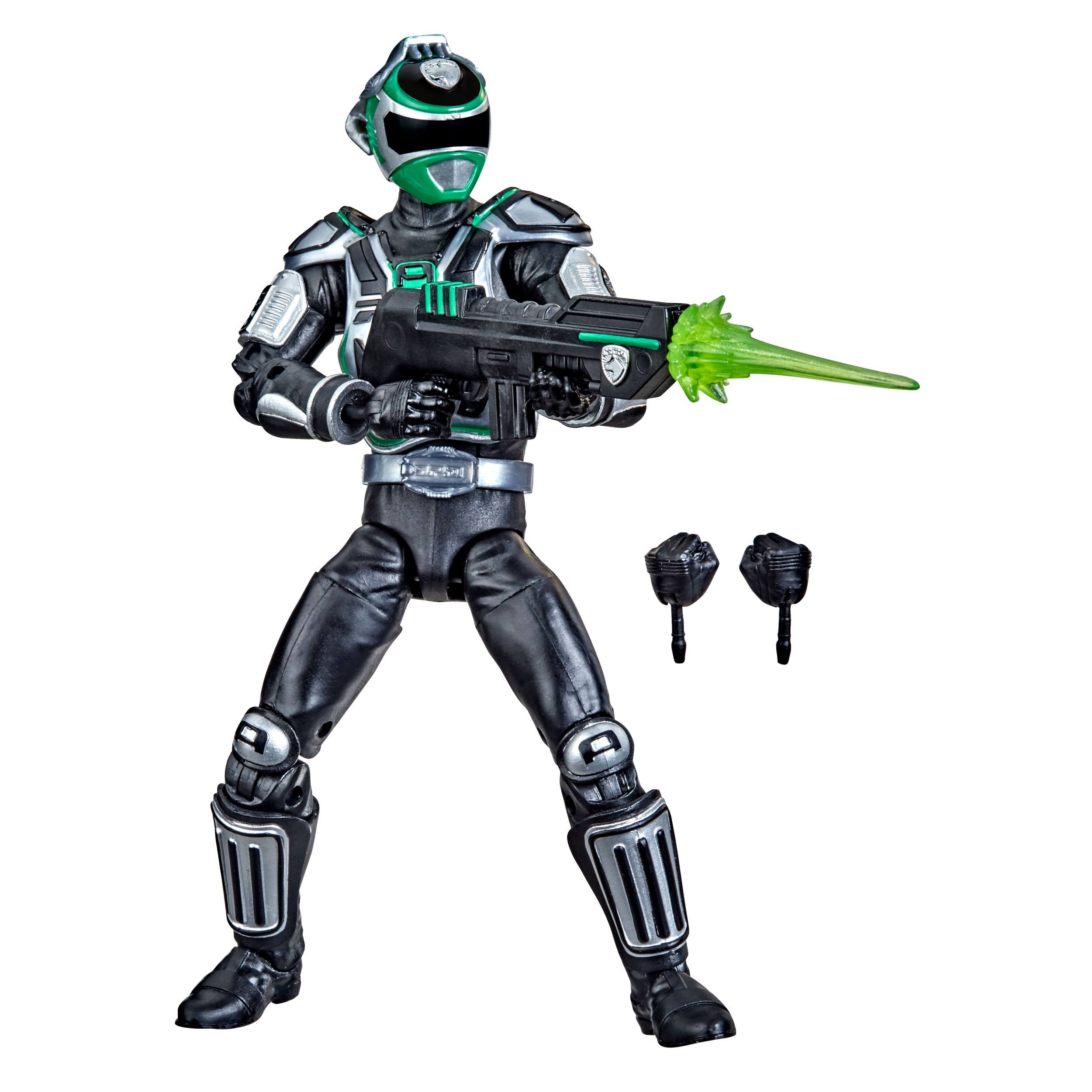 Hasbro's High - Quality Power Rangers Lightning Collection S.P.D. A - Squad Green Ranger Collectible Action Figure