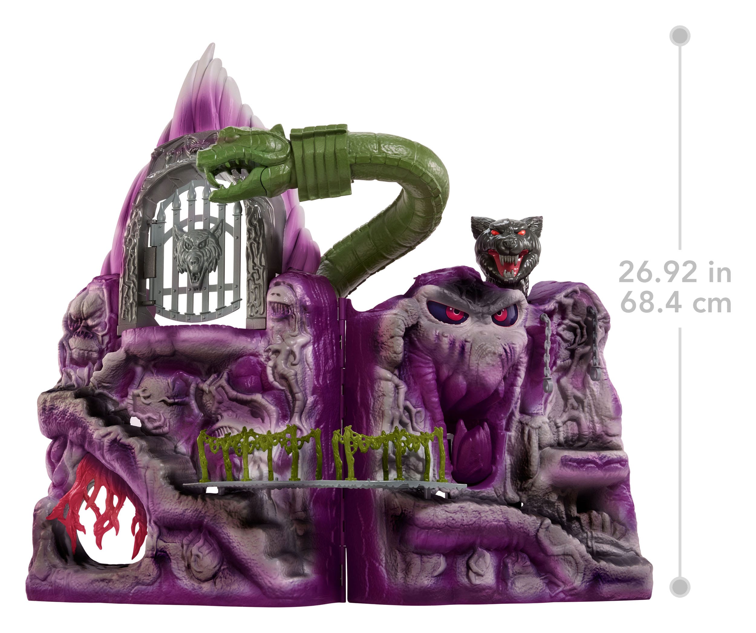 Masters of the Universe Origins: Modernized Snake Mountain Playset for 5.5 - inch Figures