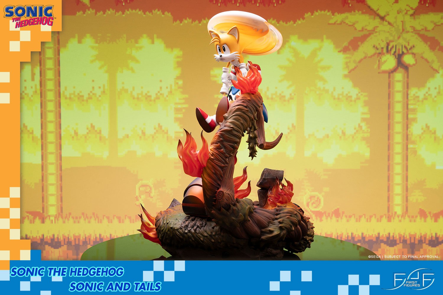 First4Figures Sonic & Tails Statue - Highly Detailed Collectible