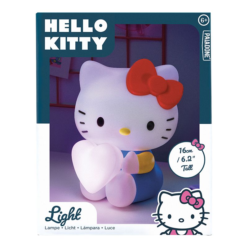 Adorable Hello Kitty-Shaped Night Light for Bedside or Shelf Decor