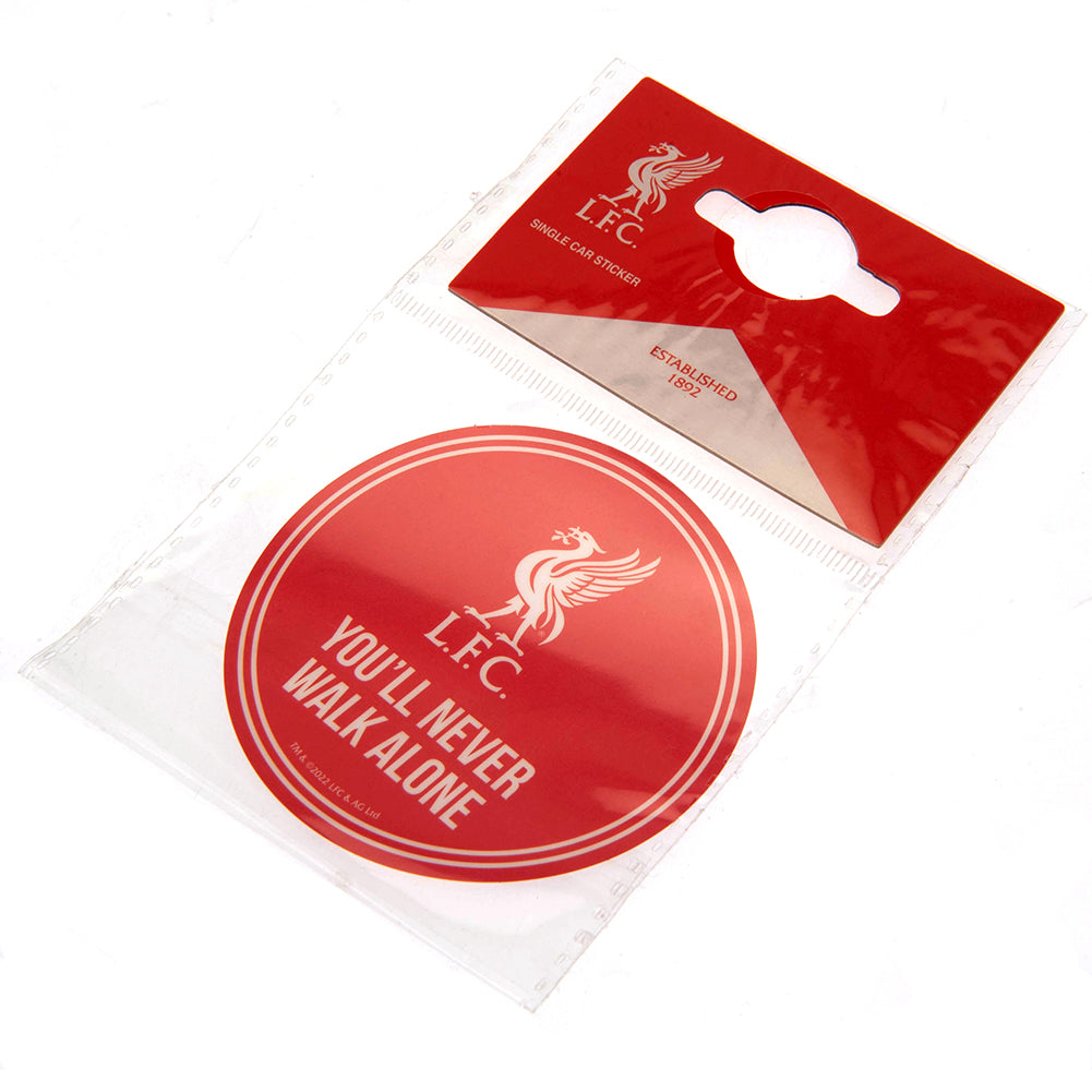 Liverpool Football Club You'll Never Walk Alone (YNWA) Automobile Vinyl Car Sticker