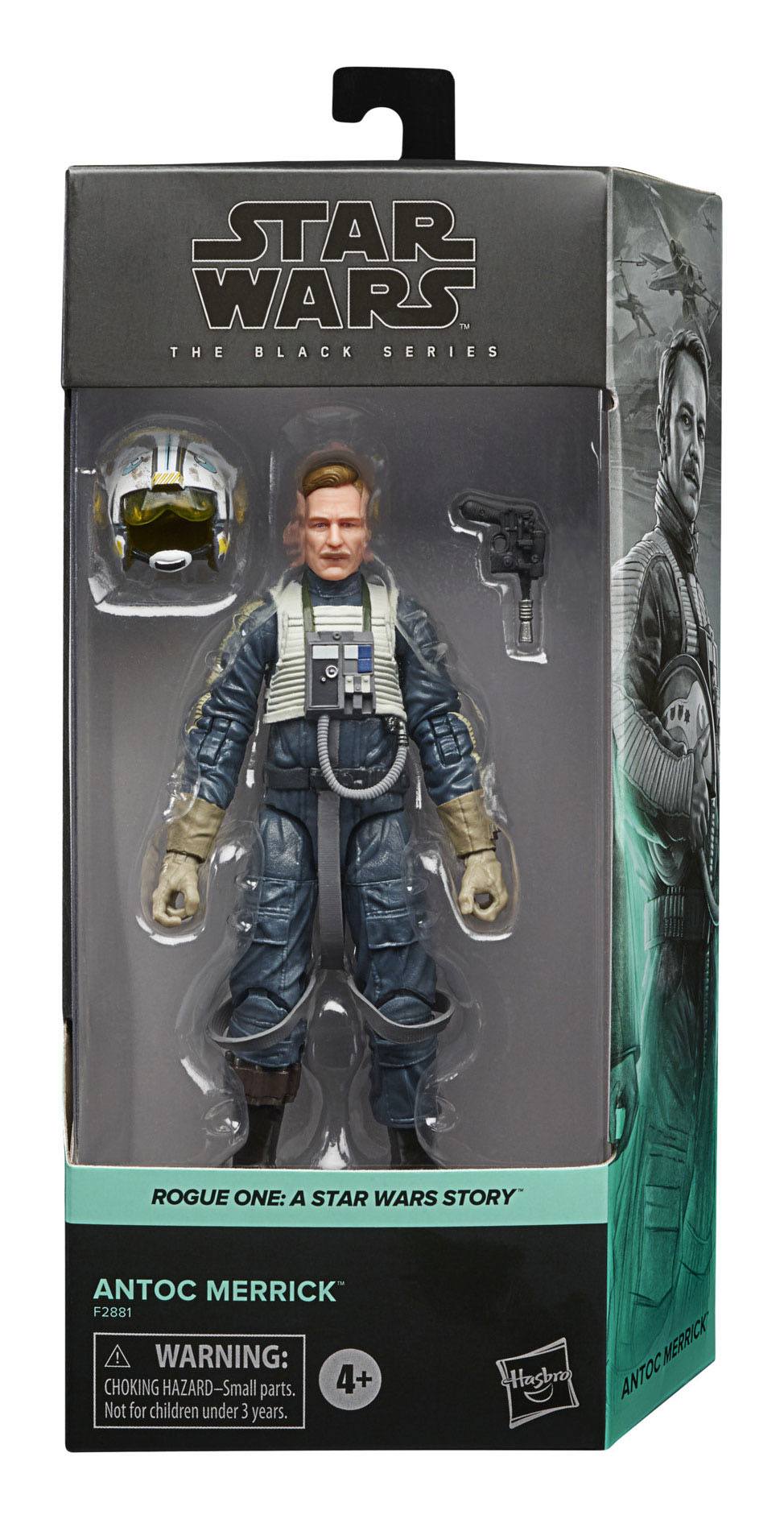 Hasbro Star Wars The Black Series 6-Inch-Scale Action Figure of Antoc Merrick, the Blue Leader