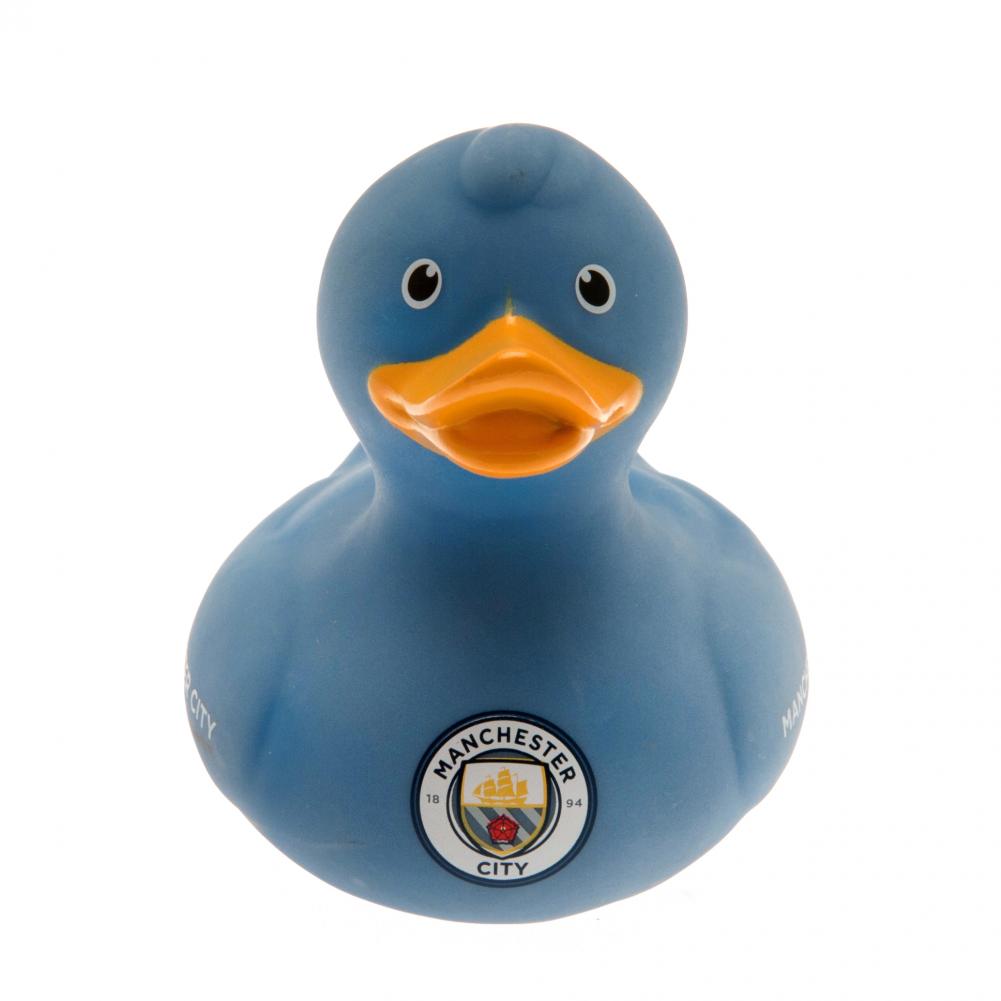 Manchester City Football Club Rubber Bath Time Duck Toy