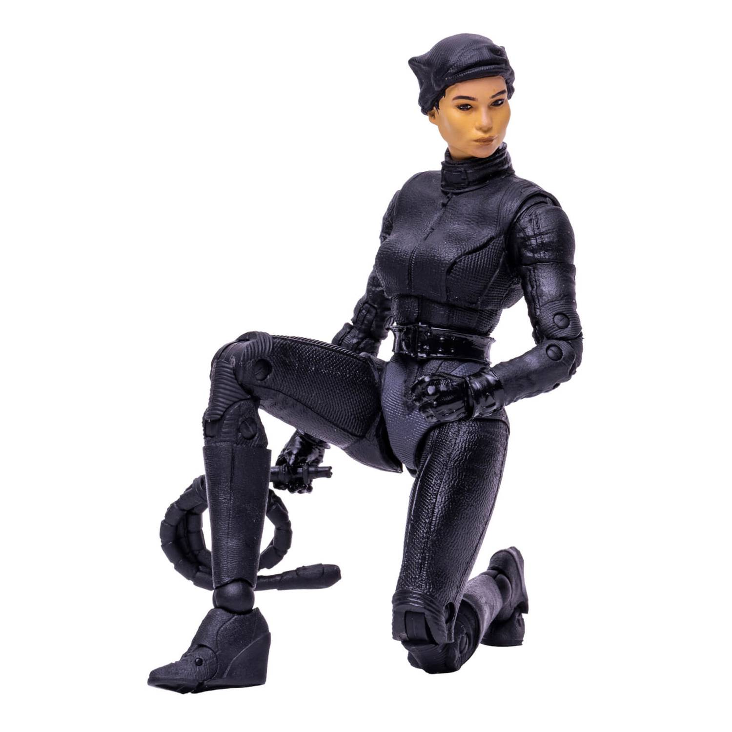 McFarlane 7-Inch Scale Highly Detailed Action Figure of Unmasked Catwoman from DC Comics' The Batman Movie