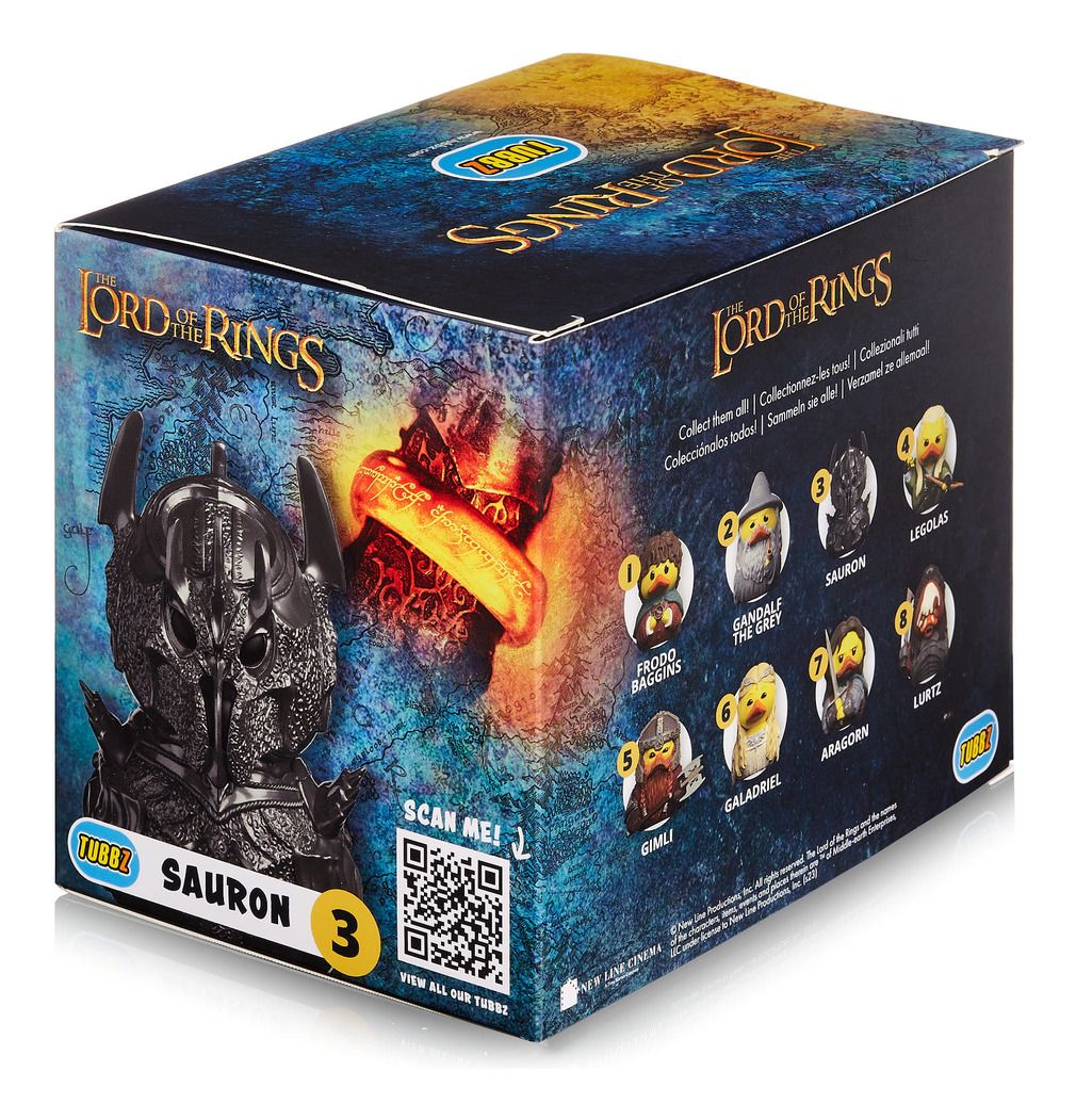 Collectible Boxed Tubbz Figure of Sauron from The Lord of the Rings