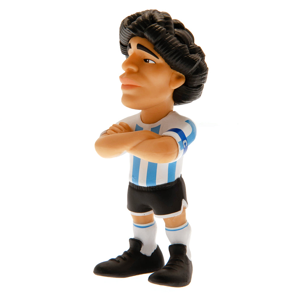 Miniature Maradona Figure in Argentina Team Kit