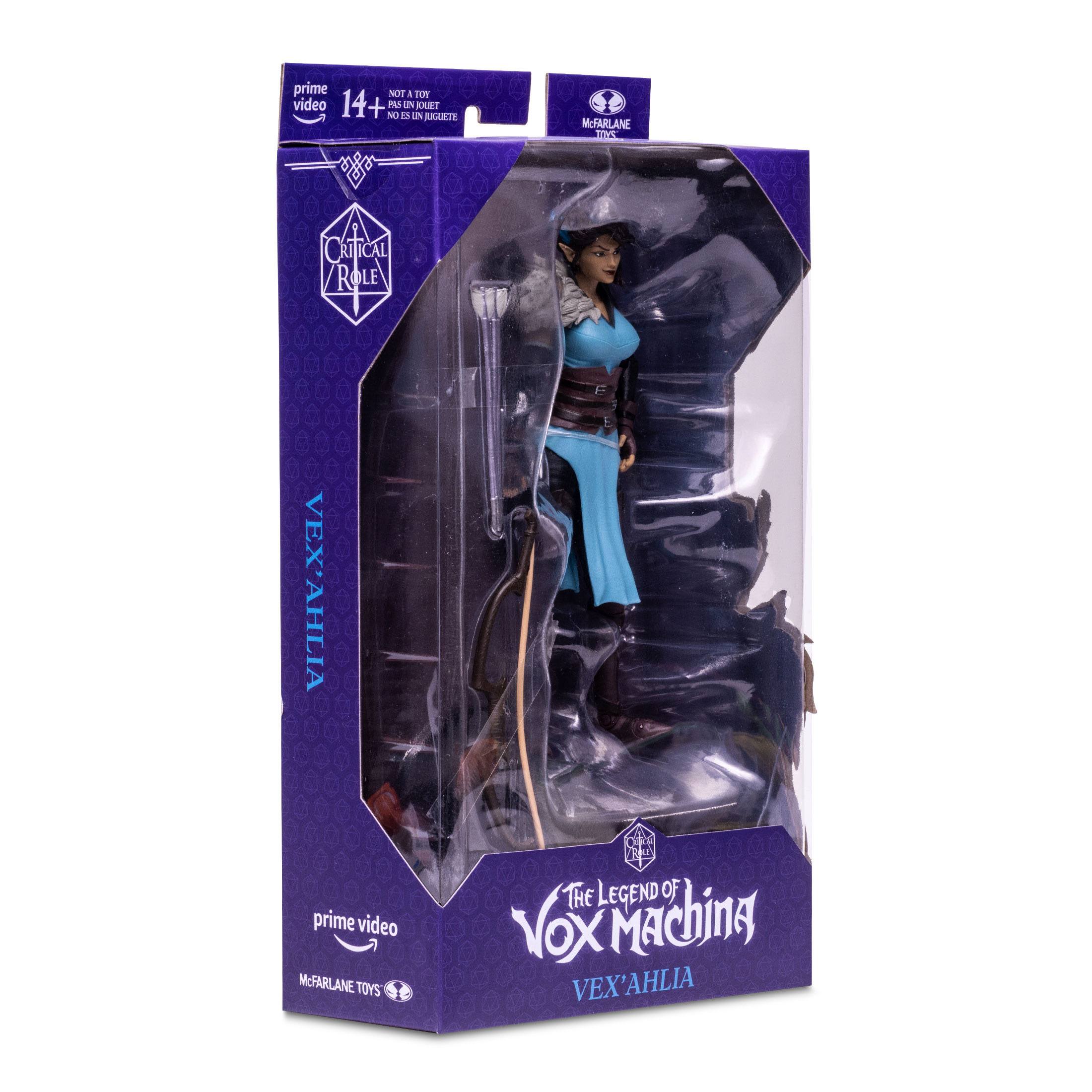 McFarlane Highly Detailed 7 - Inch Critical Role 7 Vox Machina Vex’Ahlia Collectible Action Figure