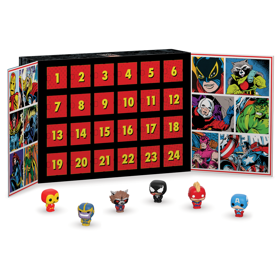 Marvel 80th Anniversary Compact Pop! Advent Calendar for Festive Fun