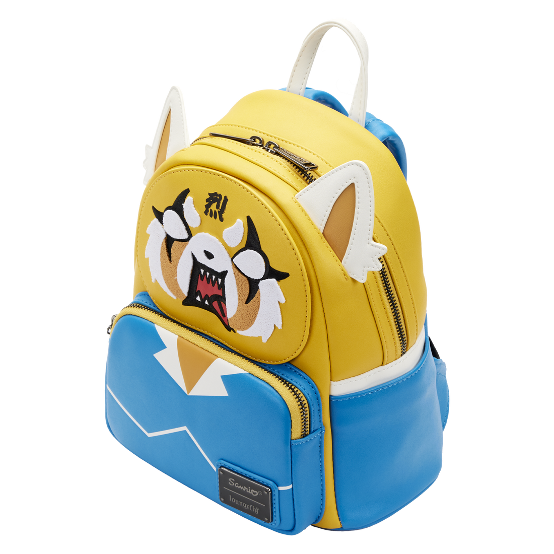 Loungefly Sanrio Aggretsuko Two - Face Cosplay Style Mini Backpack for Fashion - Conscious Fans