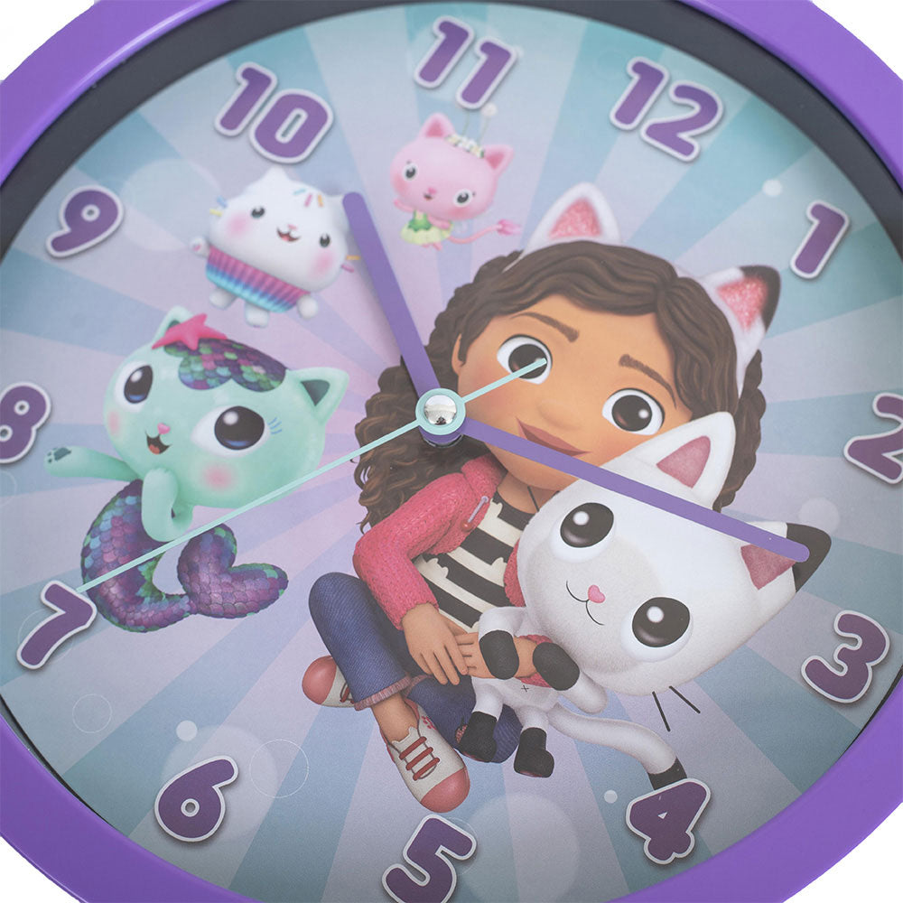 Gabby's Dollhouse Decorative Wall Clock for Home and Bedroom