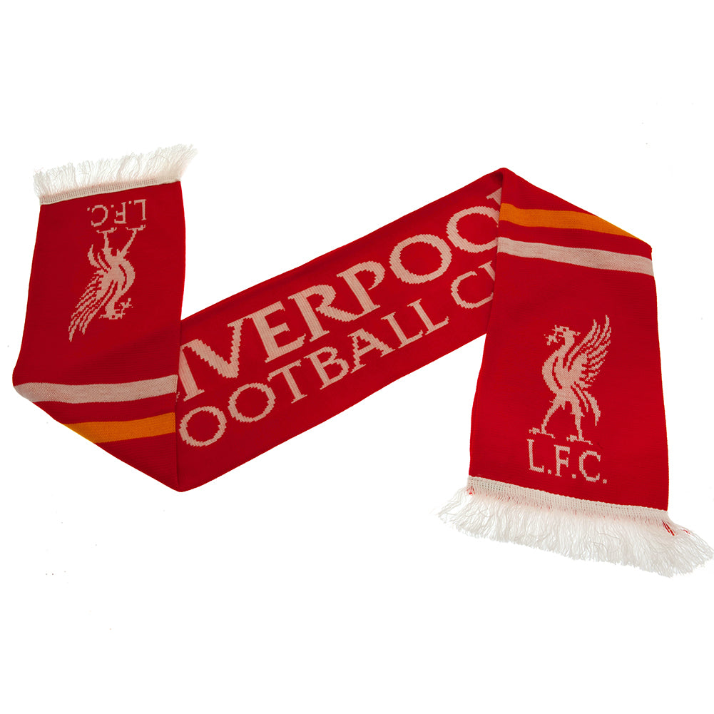 Authentic Liverpool Football Club Knitted Scarf for Fans