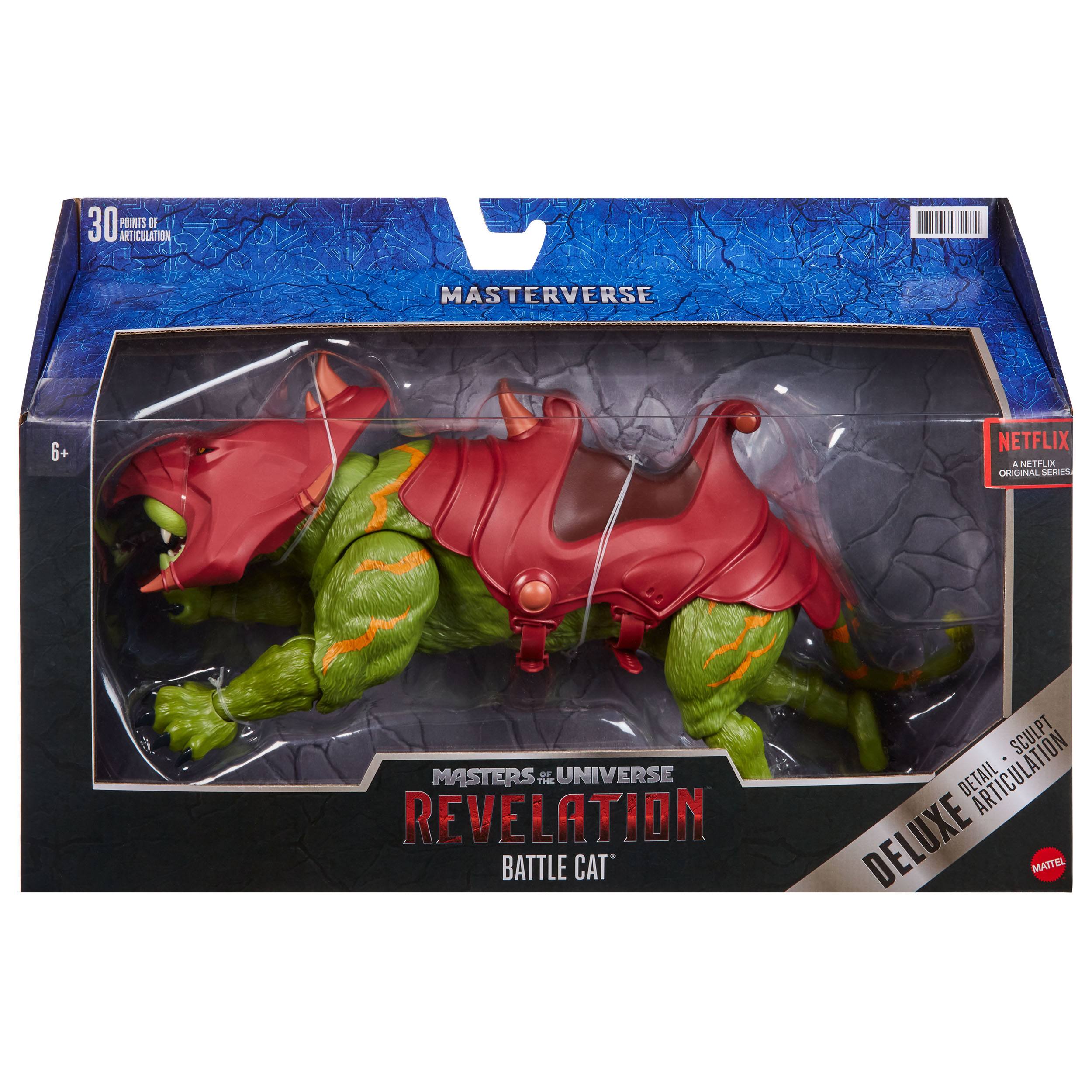 Masters of the Universe Masterverse Deluxe 14-Inch Revelation BattleCat Action Figure