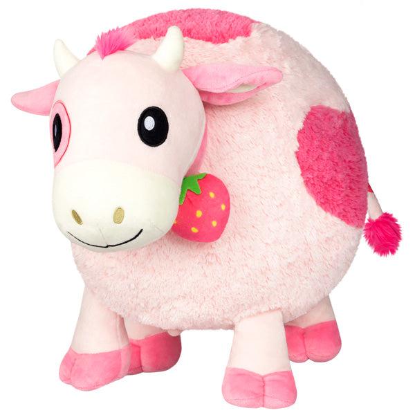 32-Inch Super Soft Giant Strawberry Cow Plush Toy