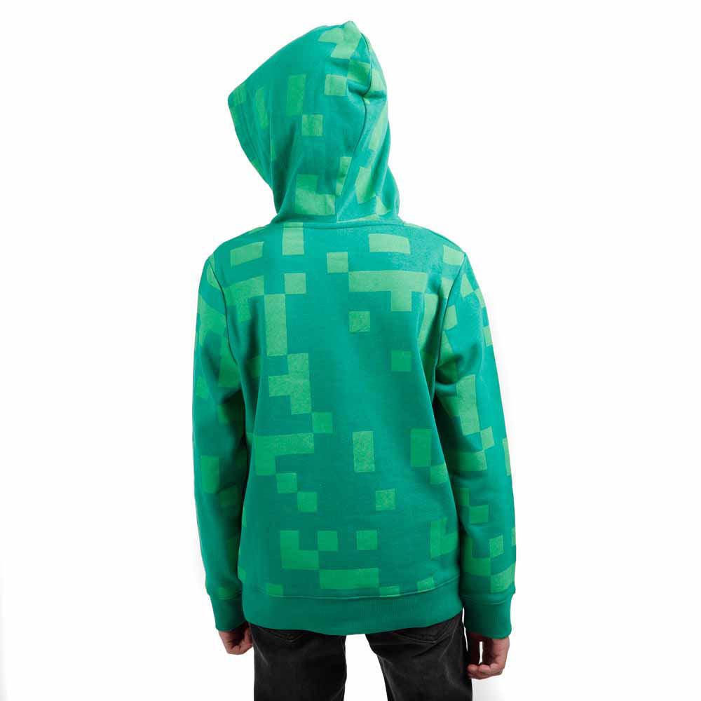 Minecraft Creeper Themed Cosplay Hoodie for Youth
