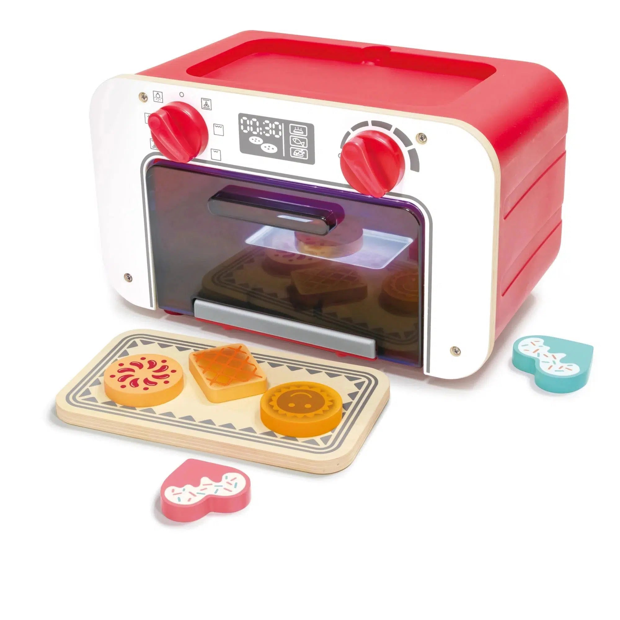 Hape Interactive Baking Oven Set with Magic Color - Changing Cookies for Kids 3+
