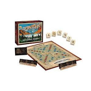 Exciting National Parks Themed Scrabble Board Game