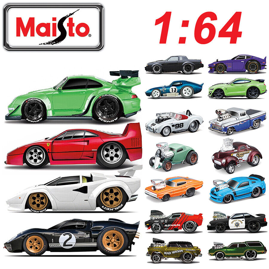 1:64 Scale Assorted Styles Metal Muscle Machines