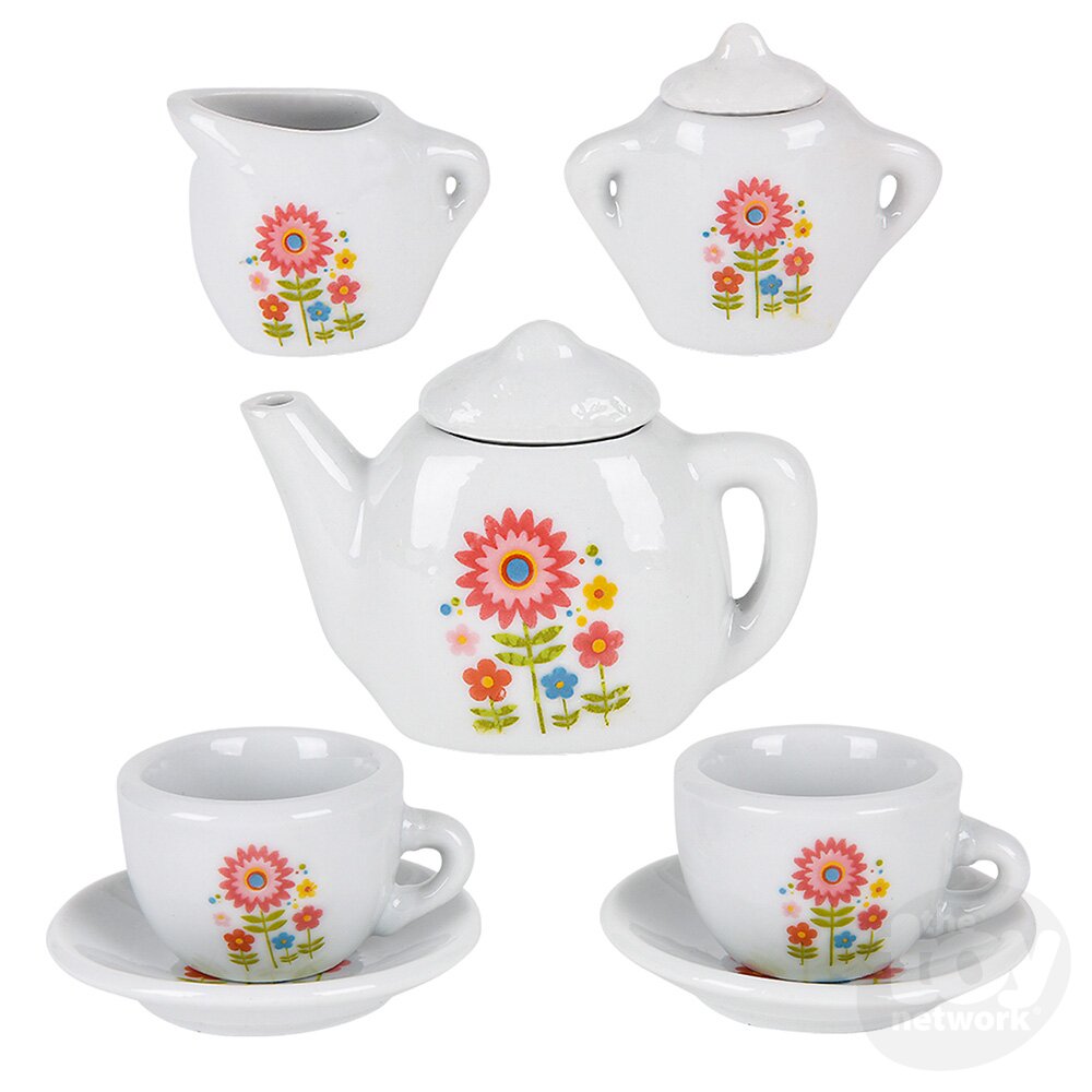 Adorable Miniature Porcelain Tea Set Ideal for Tea Parties