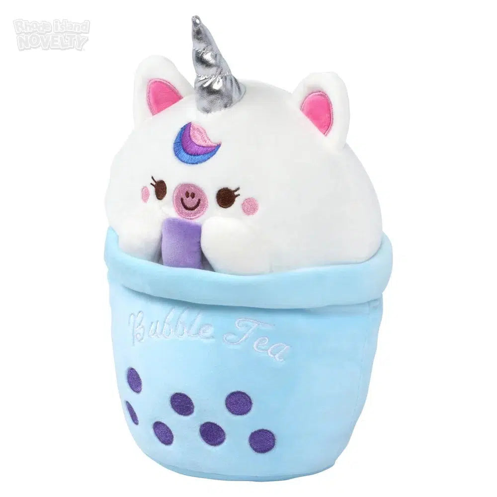13-inch Bubble Tea-themed Single-horned Animal Stress-relieving Cup