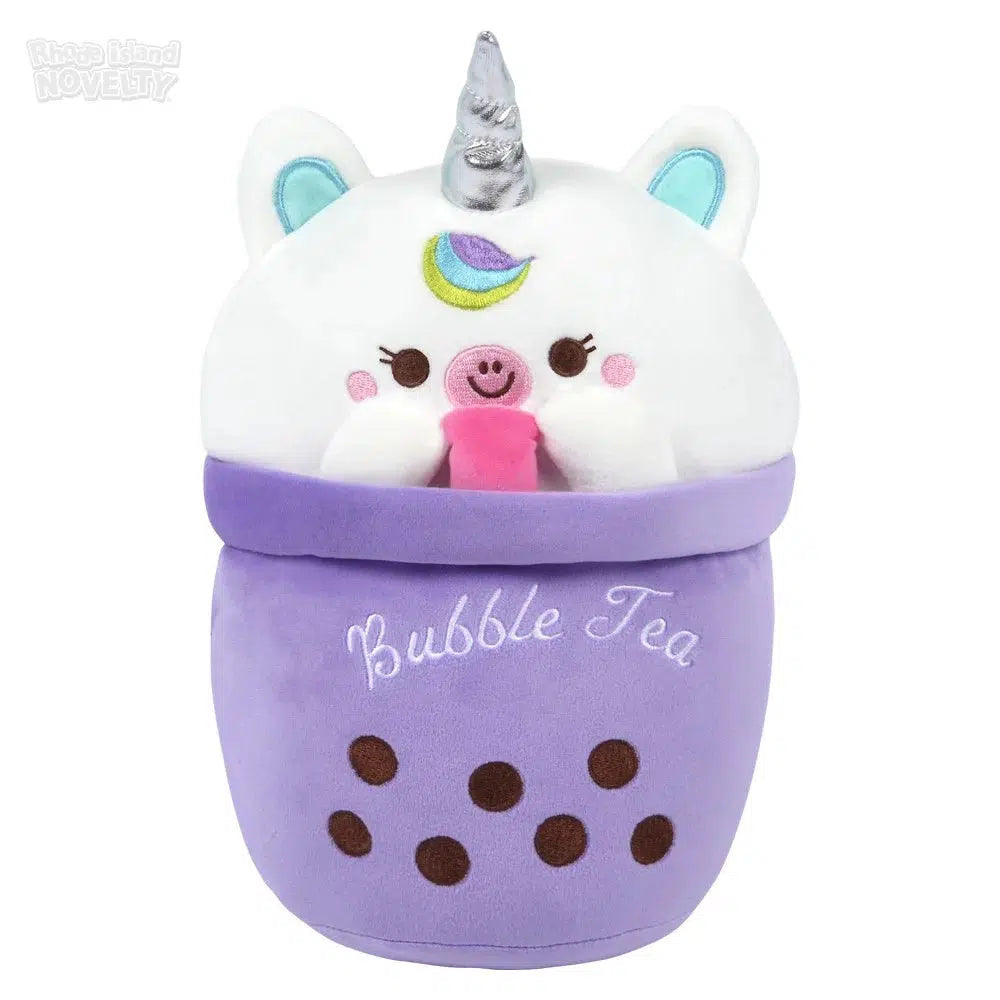 13-inch Bubble Tea-themed Single-horned Animal Stress-relieving Cup