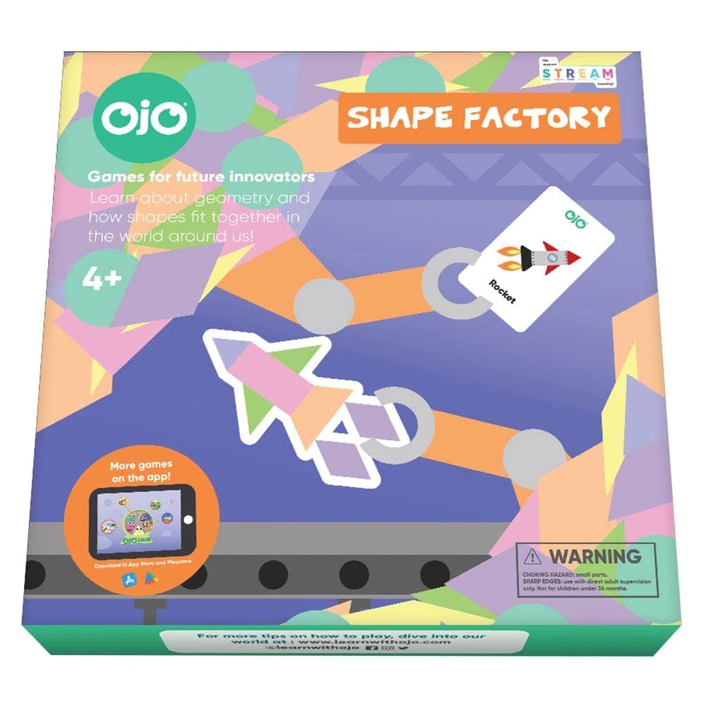 Ojo Shape Factory: A Collaborative Shape - Building and Guessing Game