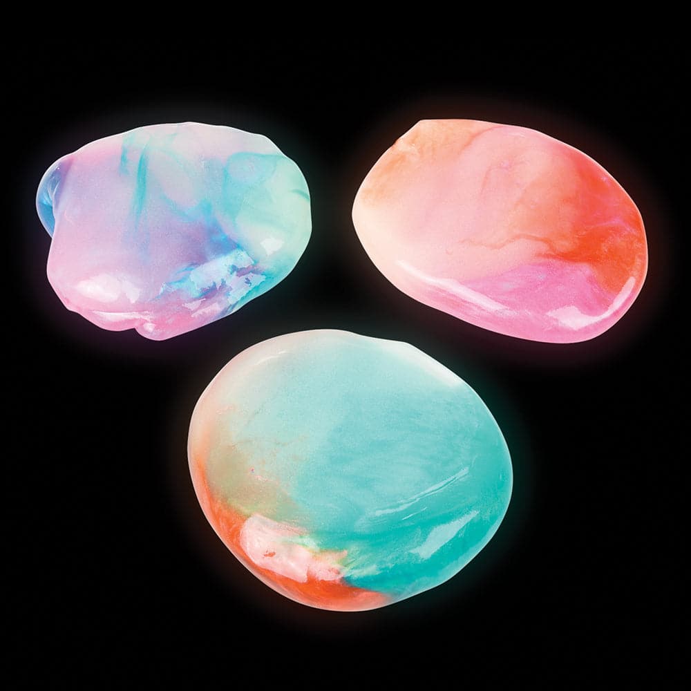 3 Tubs of Out-of-This-World Glow-in-the-Dark Mars Mud Putty