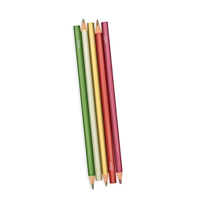 High - Quality Modern Metallics Art Colored Pencils Set
